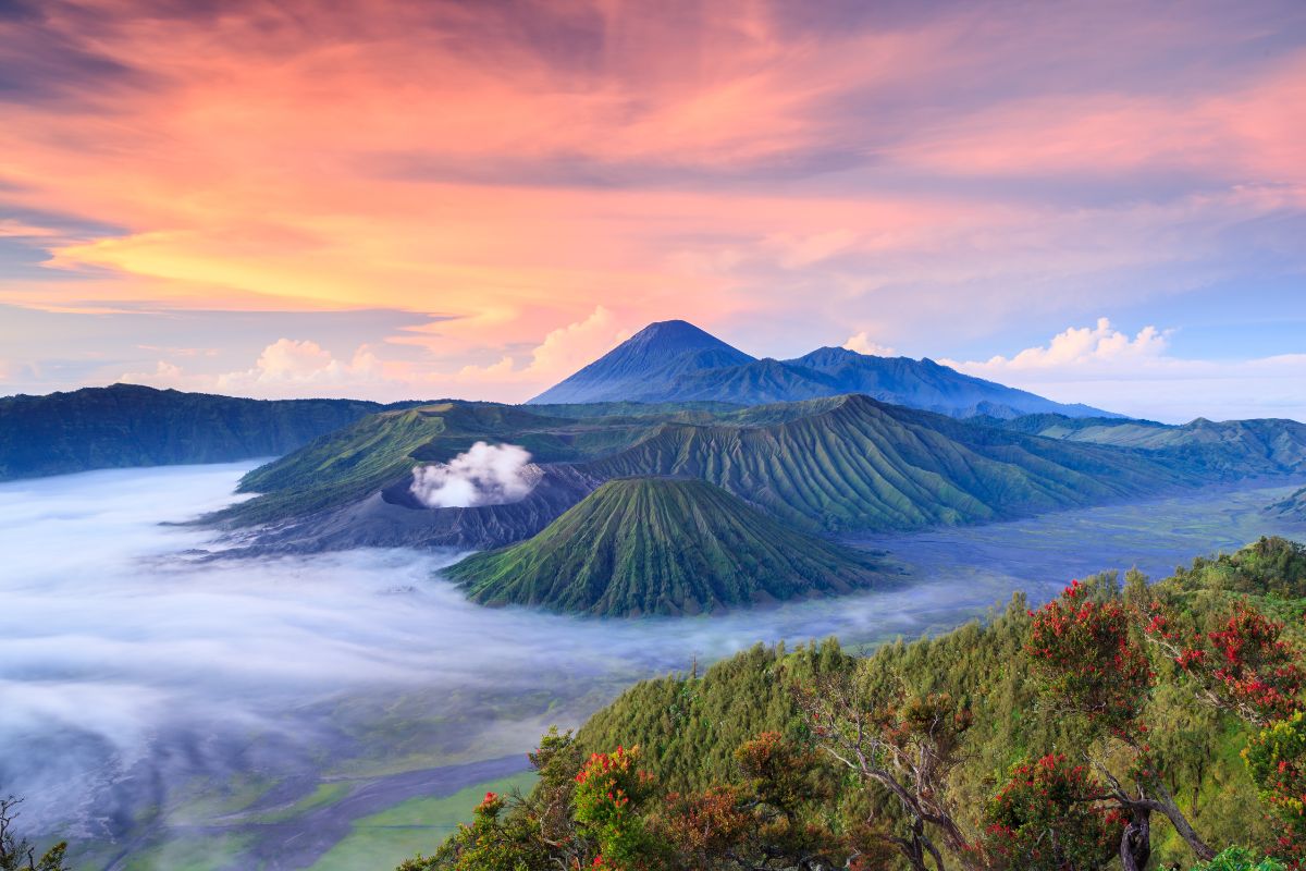 Mount Bromo in East Java